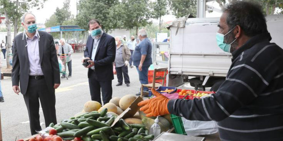 Υπ. Γεωργίας: «Να περιφρουρηθεί από όλους μας η ασφαλής λειτουργία των Λαϊκών Αγορών»